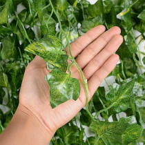 Xiuwoo 12-Piece Artificial Hanging Ivy Leaves Multicolour 230cm