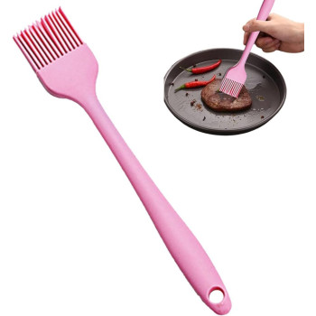Silicone Oil Brush Pink Colour 21 x 3.5cm
