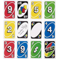 Uno Educational Theme Card Game