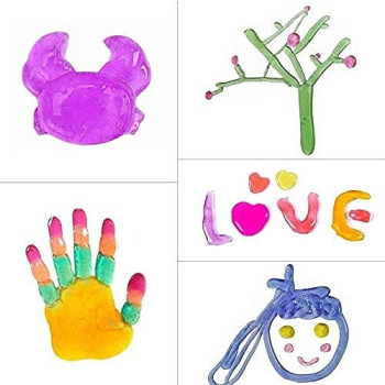 12-Piece Magic Clay For Art And Craft Materials And Activities With Clay Modelling Tools For Boys Girls And Kids