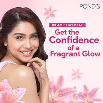 Pond'S Dream Flower Talcum Powder With Lily 400Grams