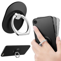 Universal Finger Ring Holder, Black/Silver