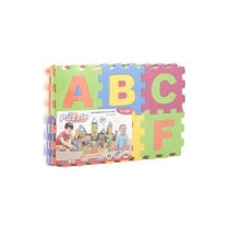 Canoe Alphabet Puzzle Mat Multicolor