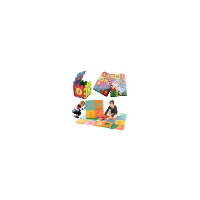 36-Pieces Alphabet Numbers Brain Teaser Puzzle