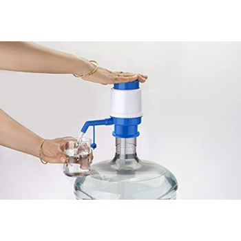 Water Hand Press Pump For Bottled Water Dispenser Home Office Multicolour