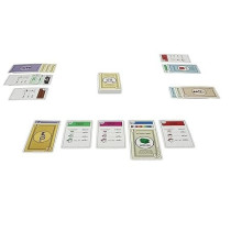 Hasbro 110-Piece Deal Monopoly Card Game Set