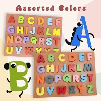English Alphabet Wooden Block Set