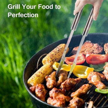 Sharpdo 9-Piece Bbq Tool Set Silver