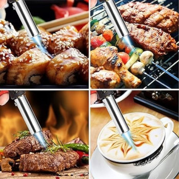 Outdoor Gas Torch For Outdoor BBQ Tool Burner Flamethrower Welding Gun