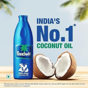 Parachute 100 Percentage Pure Coconut Oil 200 ml