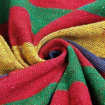 Portable Camping Hammock Multicolour 280 x 80Centimeter
