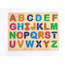 Webby Wooden Alphabets Puzzle Toy 121424