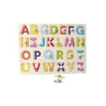 Webby Wooden Alphabets Puzzle Toy 121424