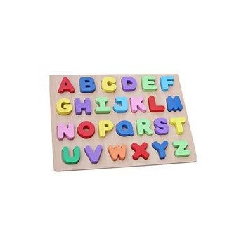Webby Wooden Alphabets Puzzle Toy 121424