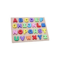 Webby Wooden Alphabets Puzzle Toy 121424