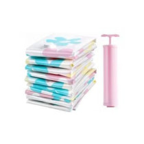 Sansi 11-Piece Vacuum Storage Bag Set Multicolour 100 x 70Centimeter