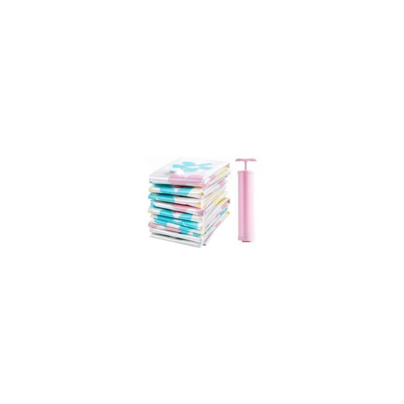 Sansi 11-Piece Vacuum Storage Bag Set Multicolour 100 x 70Centimeter