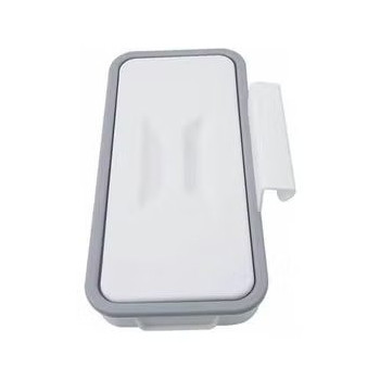 Garbage Bag Holder For Home And Cars White 26.8 x 5.2 x 12.8cm