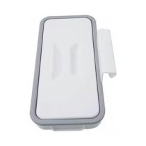 Garbage Bag Holder For Home And Cars White 26.8 x 5.2 x 12.8cm