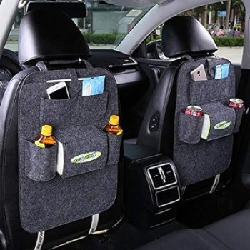Auto Car Seat Back Multi-Pocket Storage Bag Organizer Holder