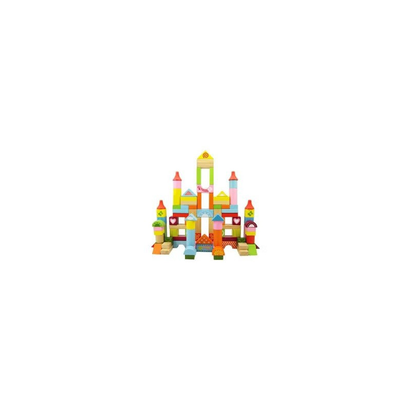 Roco 100-Piece Gorgeous Stacking Block Set