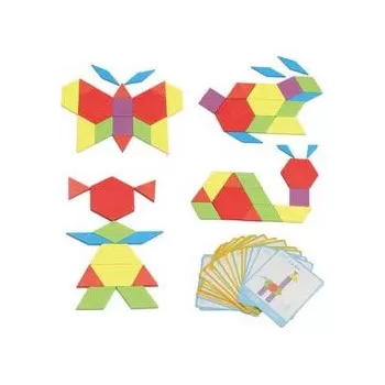 Mc 130-Piece Wooden Pattern...
