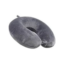 Travel Neck Pillow Memory Foam Grey Colour
