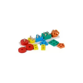 Webby Wooden Geometric...