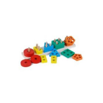 Webby Wooden Geometric Shape Matching Kit