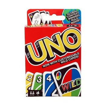 Mattel Uno Wild Card Game