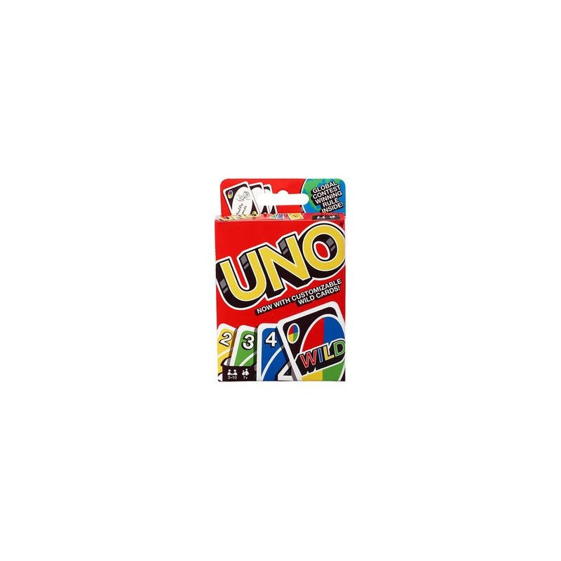 Mattel Uno Wild Card Game
