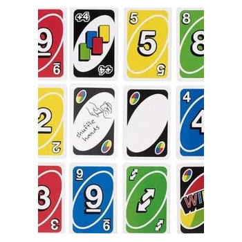 Mattel Uno Wild Card Game