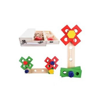 Wooden Tool Set For Kids Educational Stem Construction Toy