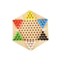 Viga Wooden Chinese Checkers Board Game