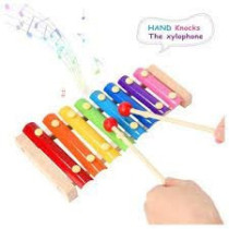 Wooden Brackets Piano Infant Toy