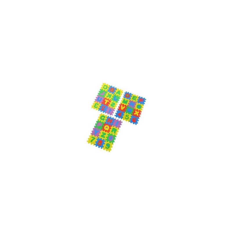 36-Piece Alphabet Puzzle Foam Mat Multicolour