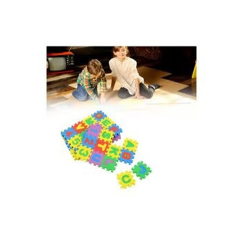36-Piece Alphabet Puzzle Foam Mat Multicolour
