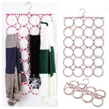 Scarf Organizer 28 Hole Multicolour 44 x 74cm