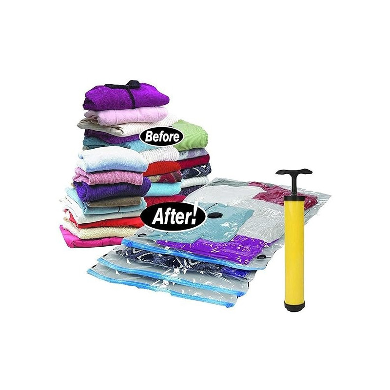 Space Saving Vacuum Bag White 33 x 20 x 2Centimeter
