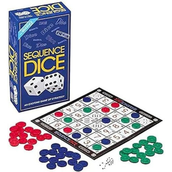 Sequence Dice Game Multicolour For 7+ Years