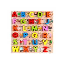 Capital Letter 3D Puzzle Multicolour For 2+ Years