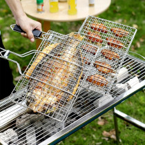 Royalford Foldable Portable Stainless Steel Barbecue Grill Indoor And Outoor Silver/Red 35 x 25 x 52cm