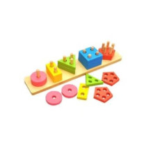 Sharpdo Geometric Shape Sorting Puzzle Board