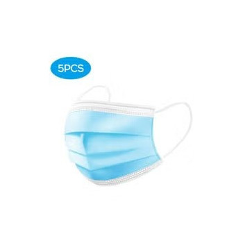 5-Piece Disposable Face Mask
