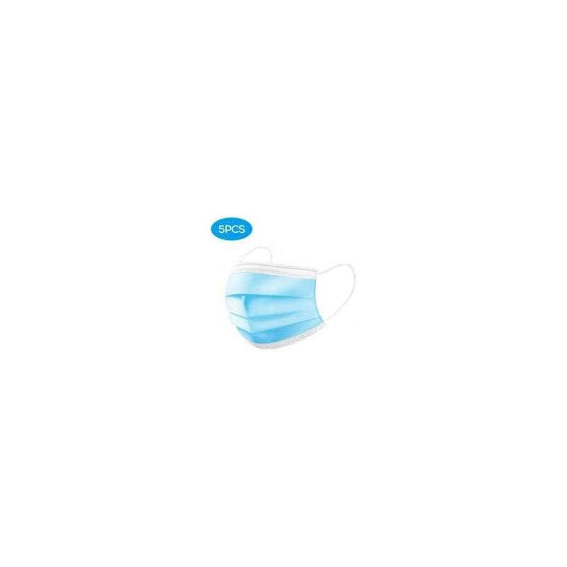 5-Piece Disposable Face Mask