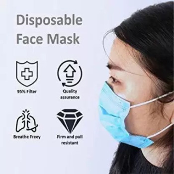 5-Piece Disposable Face Mask