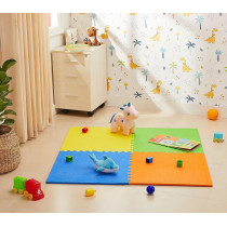 4-Piece Puzzle Foam Mat Multicolour