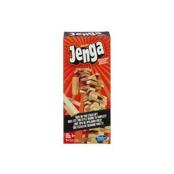 Jenga Classic Game Brown 9.8 Inch