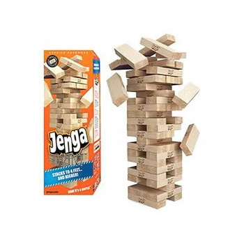 Jenga Classic Game Brown 9.8 Inch