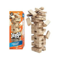 Jenga Classic Game Brown 9.8 Inch